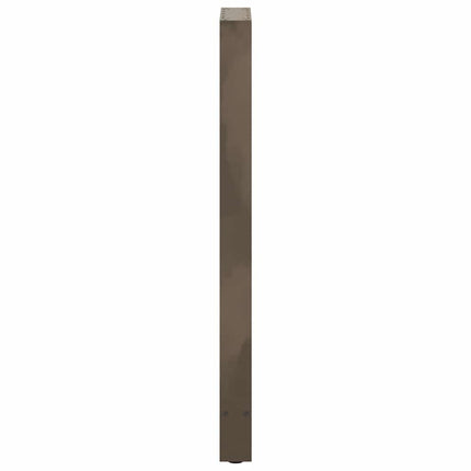 barbordsben naturstål 2 stk. 40x(110-111) cm stål