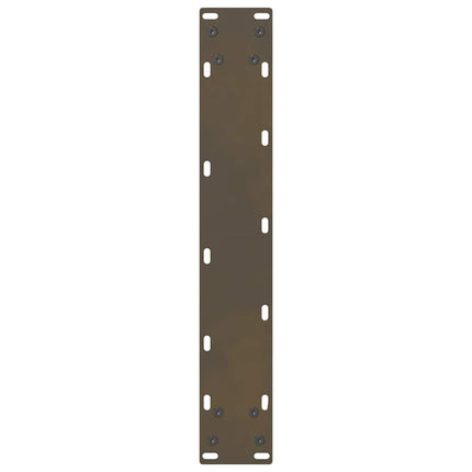 barbordsben naturstål 2 stk. 50x(110-111) cm stål