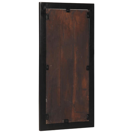 knagerække 40x2x80 cm massivt genbrugstræ flerfarvet