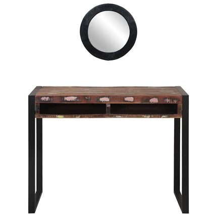 Klædeskab Flerfarvet 100 x 50 x 75 cm Massivt genbrugstræ