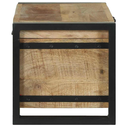 Opbevaringskister Brun 60 x 30 x 30 cm Massivt mangotræ