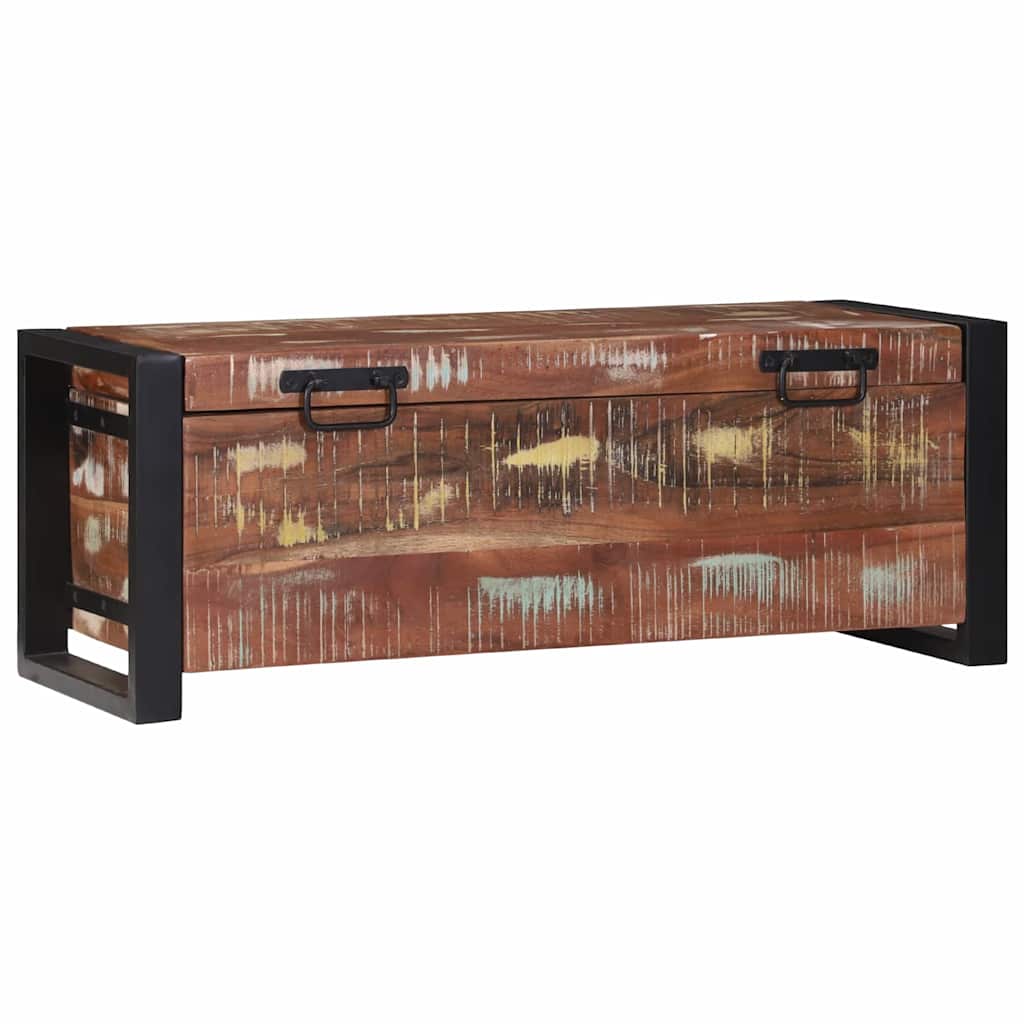Opbevaringskister 80 x 30 x 30 cm Massivt genbrugstræ