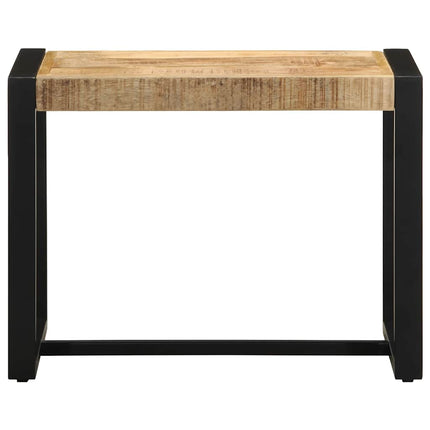 bænk 60x35x45 cm massivt ru mangotræ
