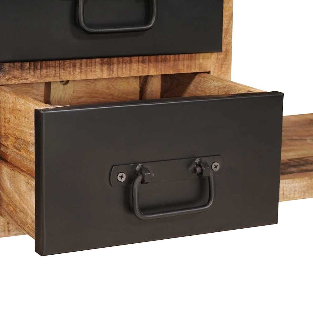 Opbevaringsbænk Brun 80 x 35 x 40 cm Massivt mangotræ