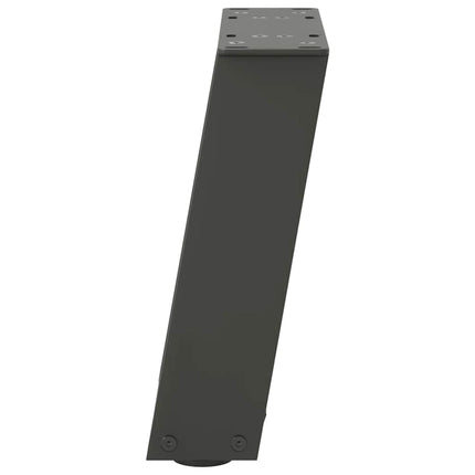 sofabordsben U-formet 2 stk. antracit 30x(30-31) cm stål