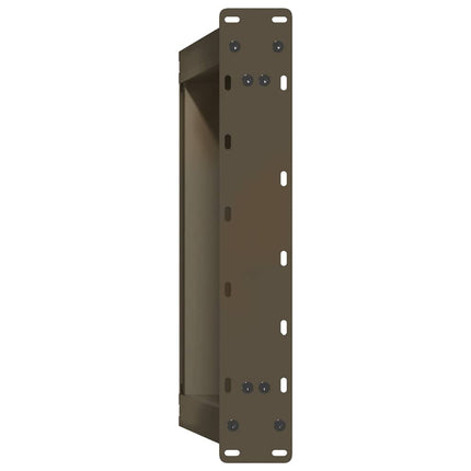 sofabordsben U-formet 2 stk. naturstål 40x(30-31) cm stål