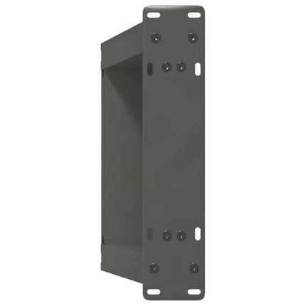 sofabordsben U-formet 2 stk. antracit 28 x (42-43) cm stål