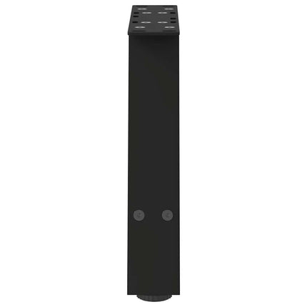 sofabordsben A-formet 2 stk. sort 30x(30-31) cm stål