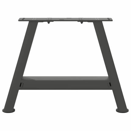 sofabordsben A-formet 2 stk. antracit 30x(30-31) cm stål