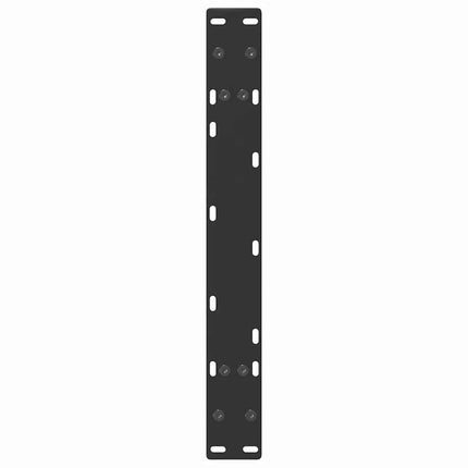 sofabordsben A-formet 2 stk. sort 70 x (30-31) cm stål