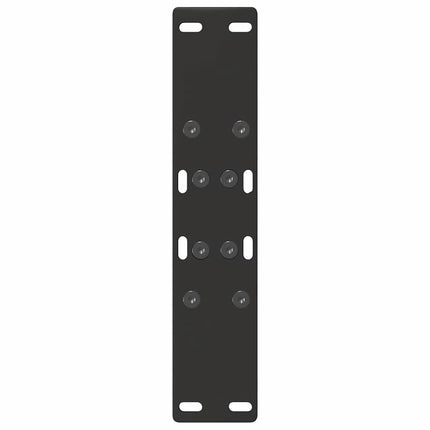 sofabordsben A-formet 2 stk. sort 38 x (42-43) cm stål