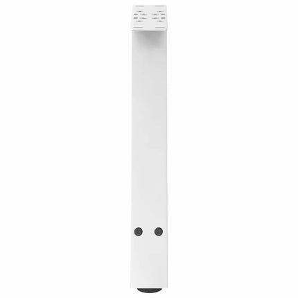 sofabordsben A-formet 2 stk. hvid 50x(42-43) cm stål