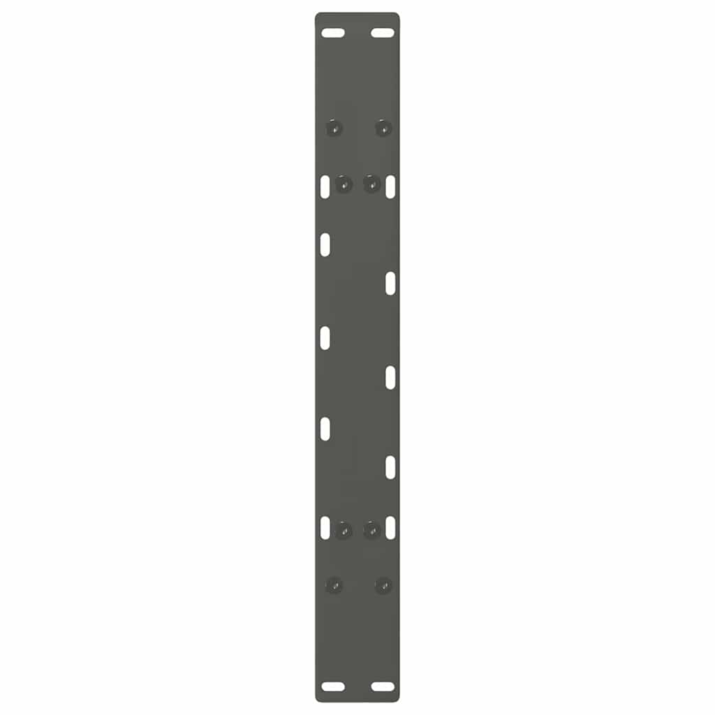 sofabordsben A-formet 2 stk. antracit 60 x (42-43) cm stål