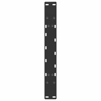 sofabordsben A-formet 2 stk. sort 70 x (42-43) cm stål