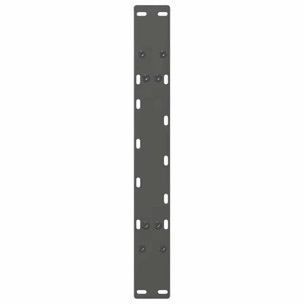 sofabordsben A-formet 2 stk. antracit 70x(42-43) cm stål