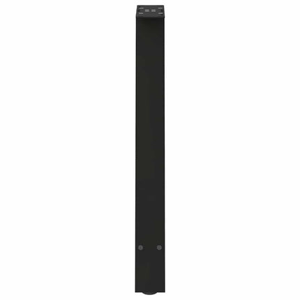 spisebordsben A-formet 2 stk. sort 50x(72-73) cm stål
