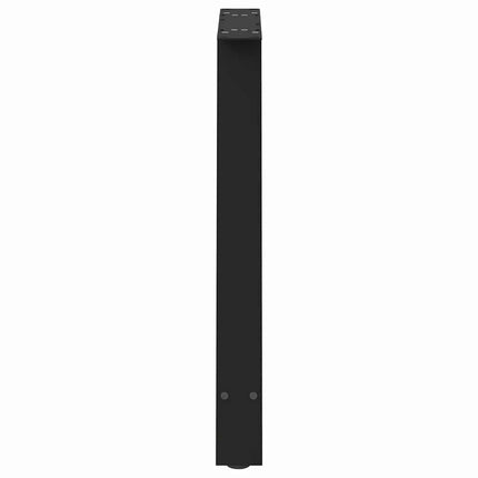 spisebordsben A-formet 2 stk. sort 70 x (72-73) cm stål