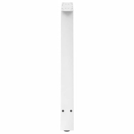 spisebordsben A-formet 2 stk. hvid 70 x (72-73) cm stål