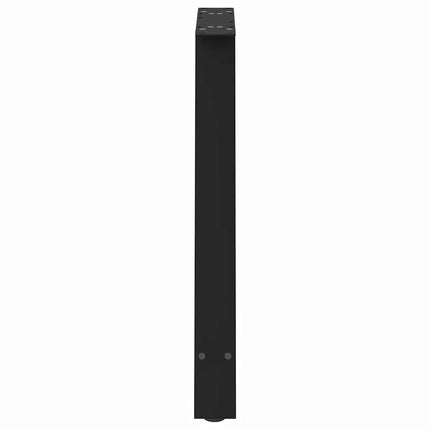 spisebordsben A-formet 2 stk. sort 80x(72-73) cm stål