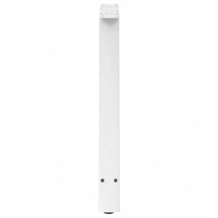 spisebordsben A-formet 2 stk. hvid 80x(72-73) cm stål