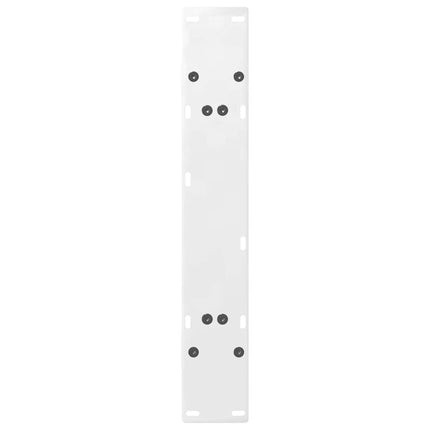 spisebordsben A-formet 2 stk. hvid 80x(72-73) cm stål