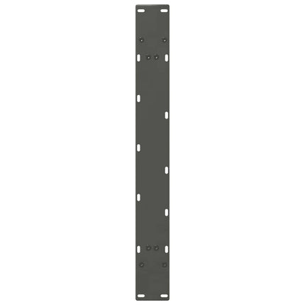spisebordsben A-formet 2 stk. antracit 90x(72-73) cm stål