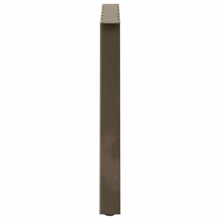 spisebordsben A-formet 2 stk. 100x(72-73) cm stål