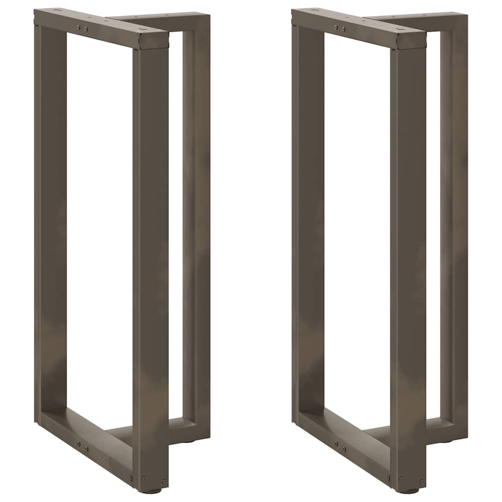 Sofabordben T-Formet Naturstål Stål Naturfarvet - 60 x 35 x (110-111) cm