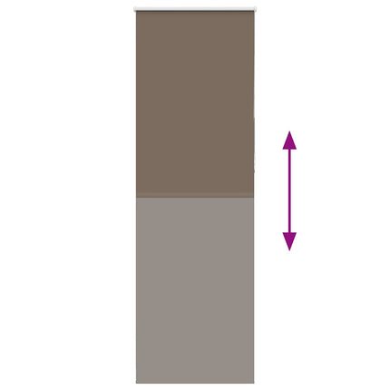 rullegardin mørklægning 75x230 cm stofbredde 70,7 cm polyester