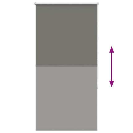rullegardin mørklægning 80x130 cm stofbredde 75,7 cm polyester