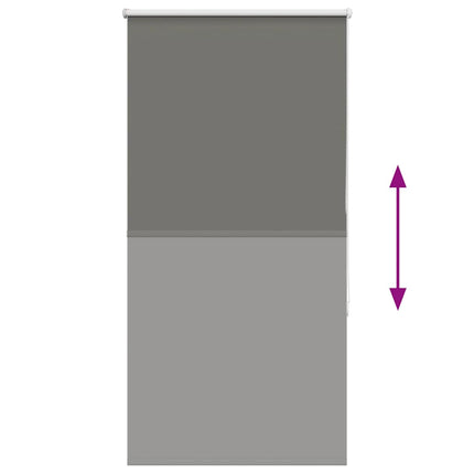 rullegardin mørklægning 85x130 cm stofbredde 80,7 cm polyester