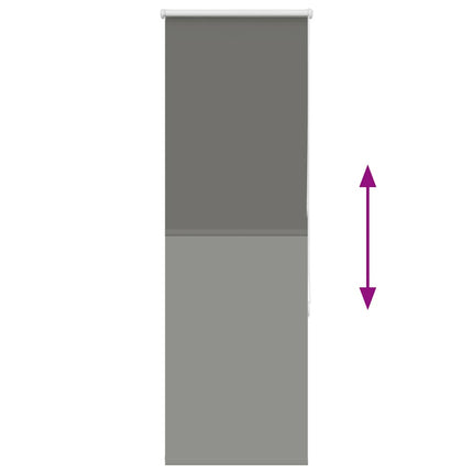rullegardin mørklægning 55x175 cm stofbredde 50,7 cm polyester