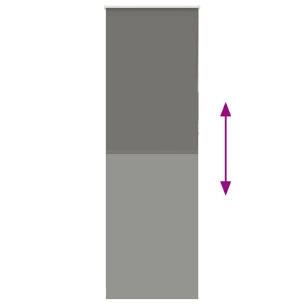rullegardin mørklægning 80x210 cm stofbredde 75,7 cm polyester