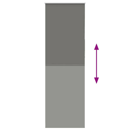 rullegardin mørklægning 70x230 cm stofbredde 65,7 cm polyester