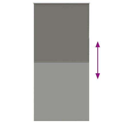 rullegardin mørklægning 105x230 cm stofbredde 100,7cm polyester