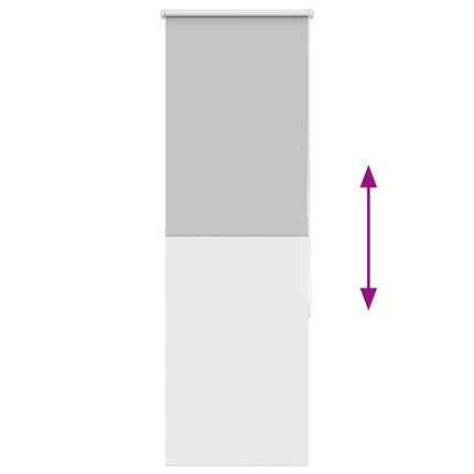 rullegardin mørklægning 50x175 cm stofbredde 45,7 cm polyester