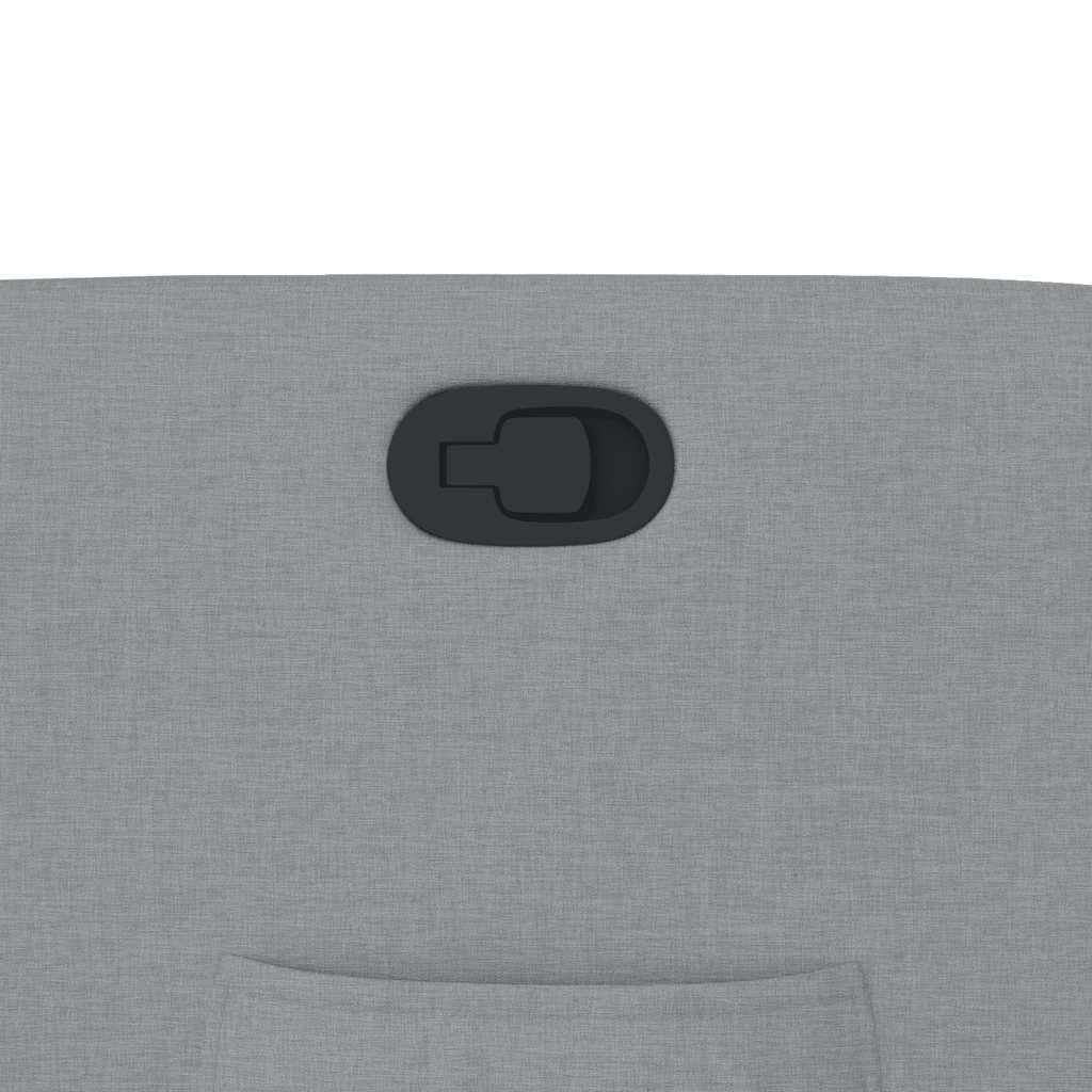 lænestol stof lysegrå