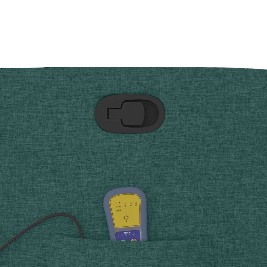 massagestol stof mørkegrøn