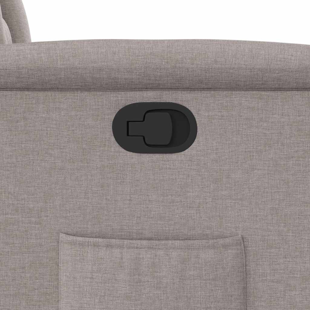 lænestol stof gråbrun