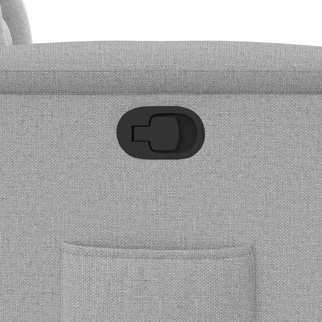 liggestol stof skygrå