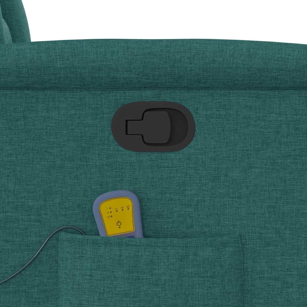 massagestol stof mørkegrøn