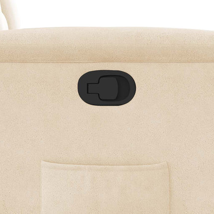 lænestol mikrofiberstof beige