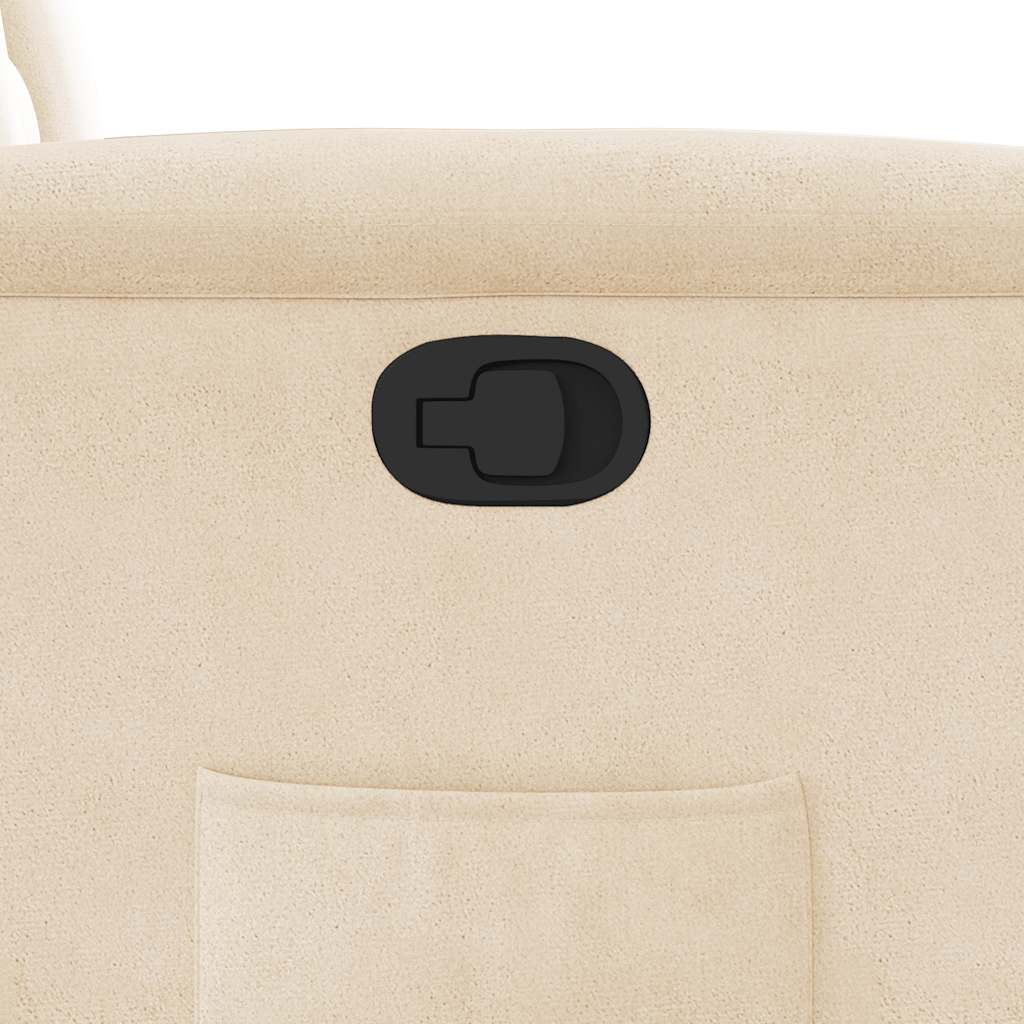 lænestol mikrofiberstof beige