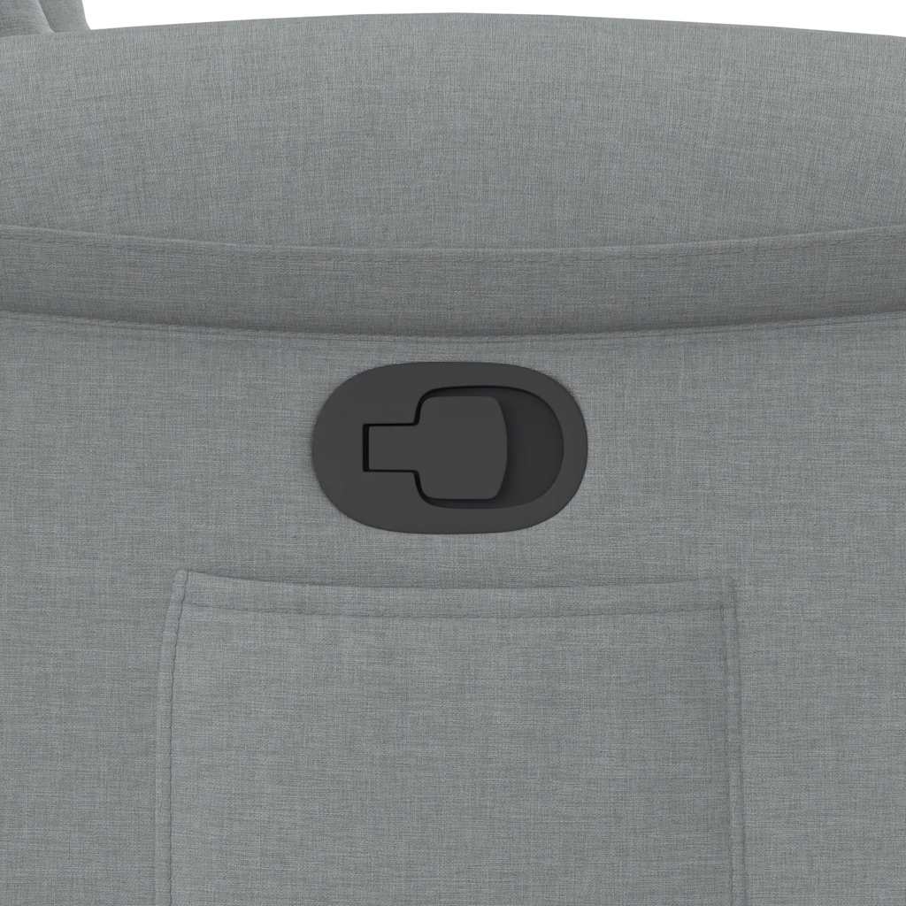 lænestol stof lysegrå