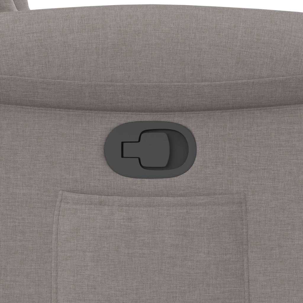 lænestol stof gråbrun