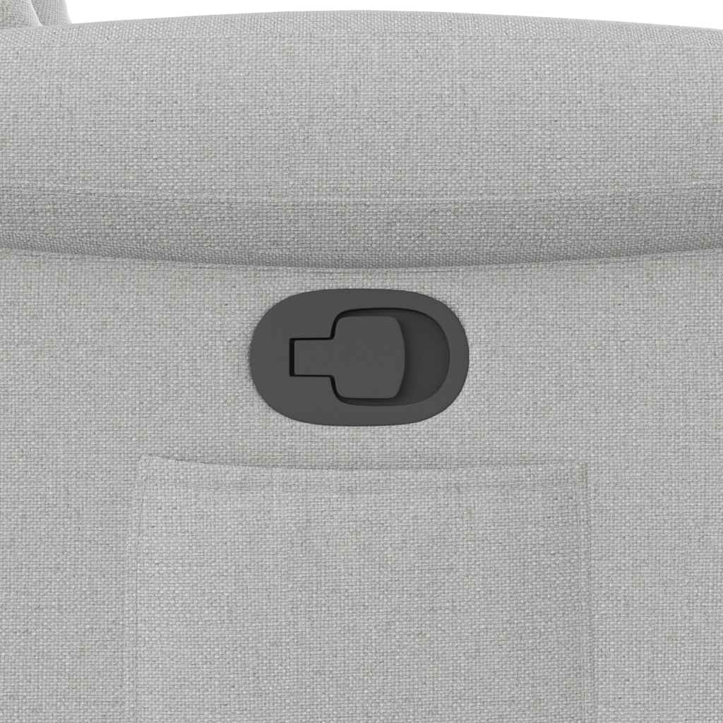 liggestol stof skygrå