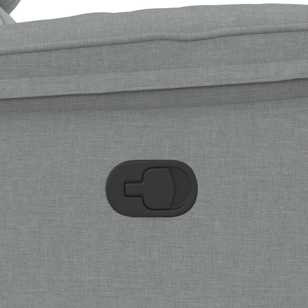 lænestol stof lysegrå