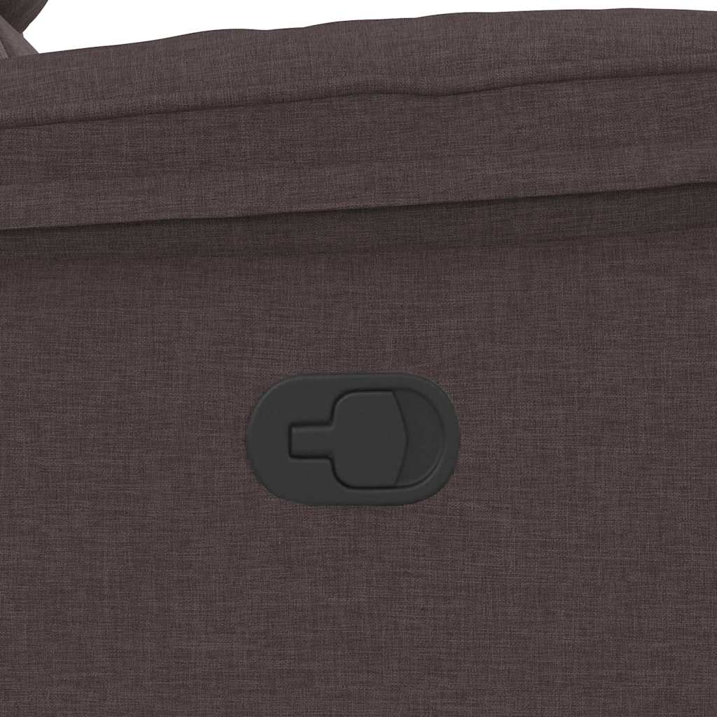 lænestol stof mørkebrun