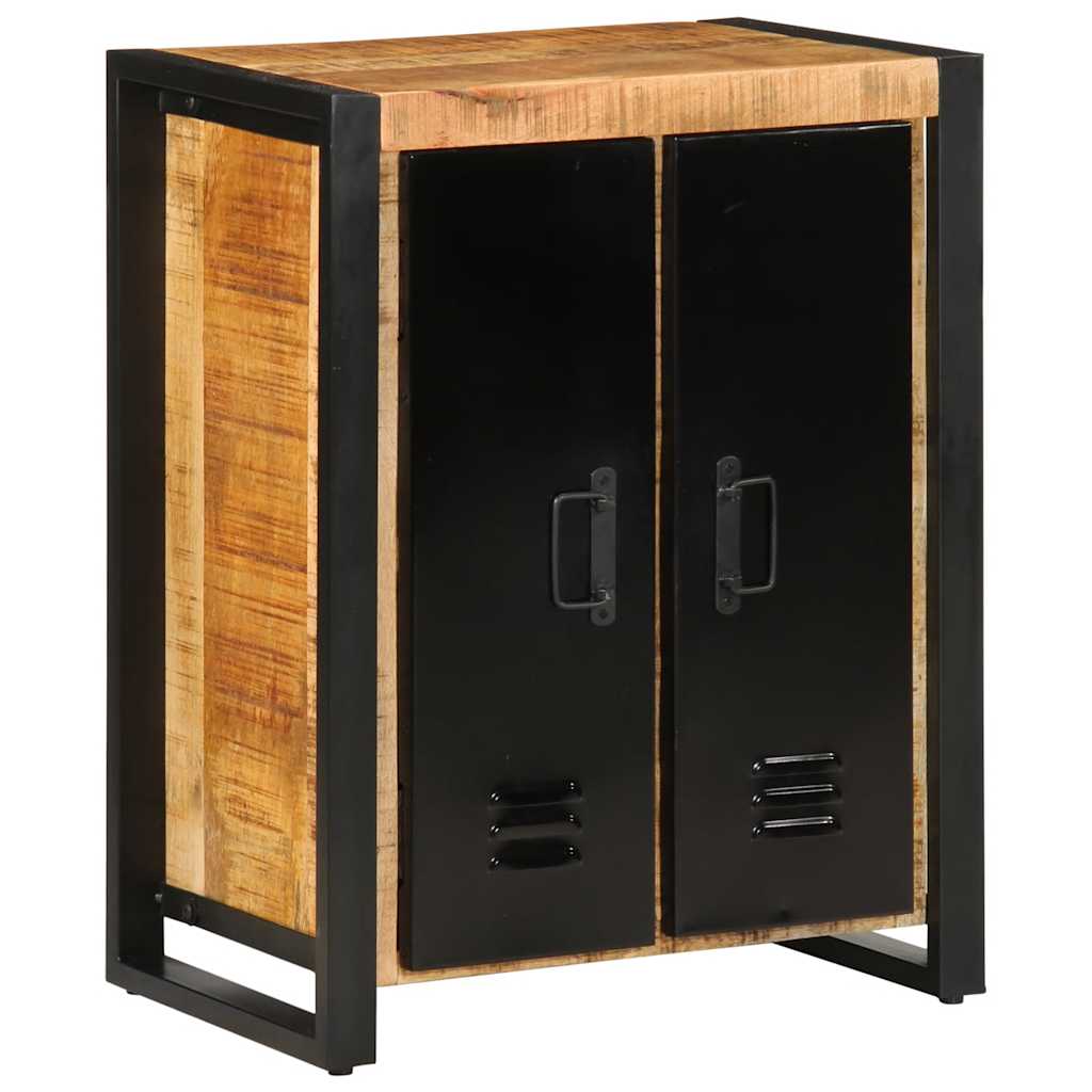 skænk 55x35x70 cm massivt ru mangotræ