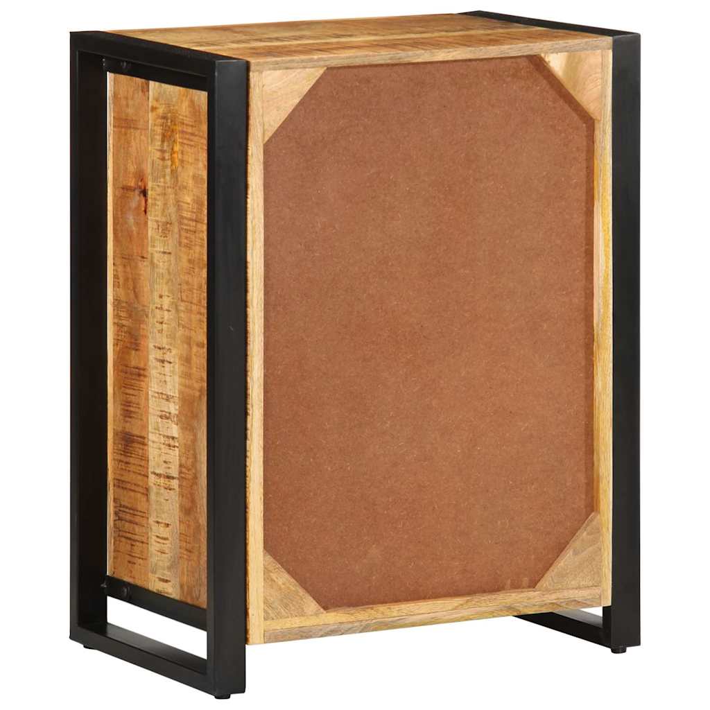 skænk 55x35x70 cm massivt ru mangotræ